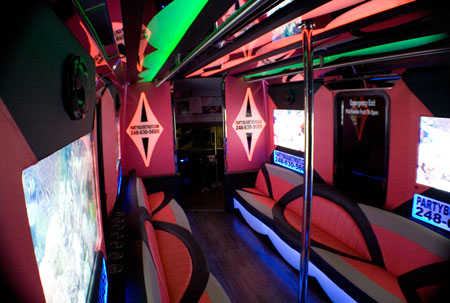 michigan party bus